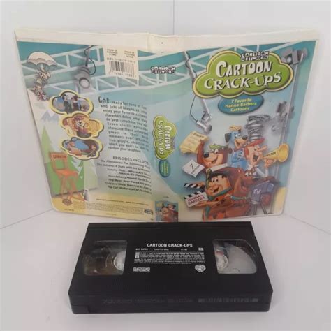 Cartoon Network Crack Ups Vhs Hanna Barbera Scooby Doo Yogi Bear