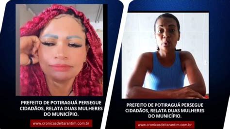 Potiraguá Mulheres acusam prefeito da cidade de perseguição política