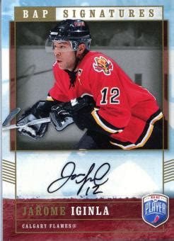 Jarome Iginla Hockey Cards, Trading Card Sets & Boxes