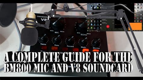 The Complete Bm Condenser Mic And V Sound Card Review Setup Test