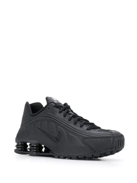 Nike Shox R4 "Triple Black" Sneakers - Farfetch