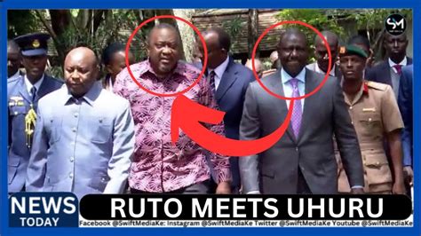 Uhuru And Ruto Meets In A Private Meeting As Raila Odingas Bipartisan