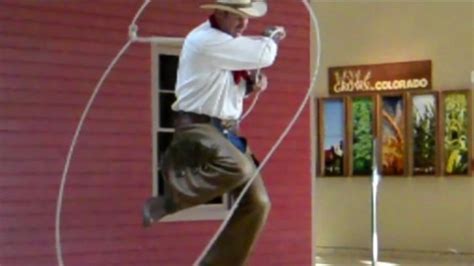 Cowboy Trick Rope Physics Revealed Bbc News