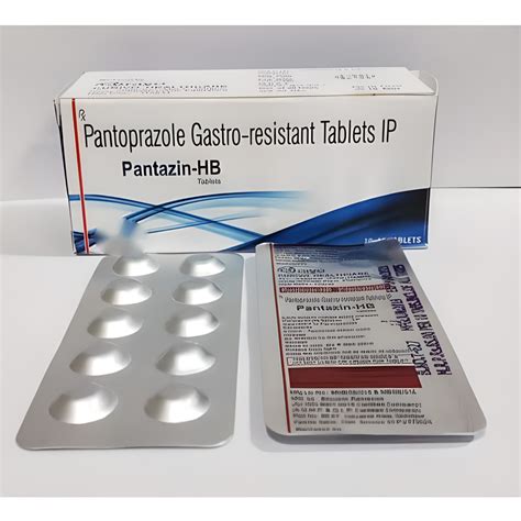 Pantazin Hb Pantoprazole Gastro Resistant Ip Mg Tablets At Rs Box