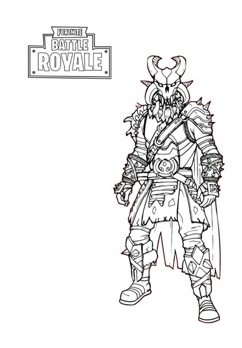 Fortnite Coloring Pages Battle Royale Printable Pdf Print Color Craft ...