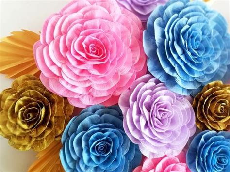 Encanto Large Paper Flower Encanto Party Decor Crepe Paper Etsy