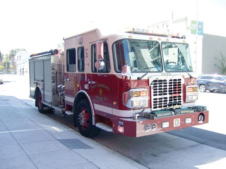 San Francisco Ca Fire Department S Spartan Er Engine Fire