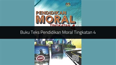 √ Buku Teks Pendidikan Moral Tingkatan 4 Download Pdf