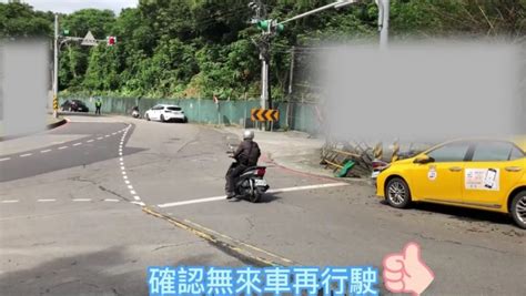 警宣導行車停讓 守護無號誌路口安全