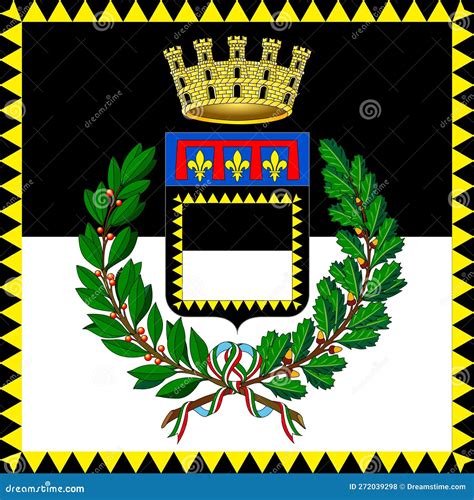 cesena city travel  tourism destination concept italy flag  stock