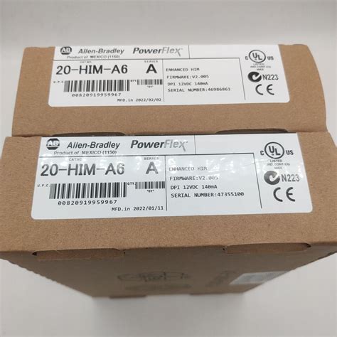 Allen Bradley Him A Enhanced Him Fw V Vfc New Sealed Him