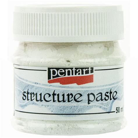 Pasta strukturalna structure paste biała 50ml Pentart 114574