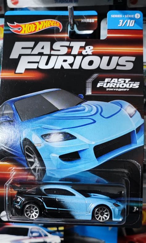 Mattel Hot Wheels Fast And Furious Tokyo Drift RX Hobbies Toys