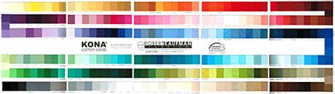 Saltwater Quilts Robert Kaufman Kona Cotton Card