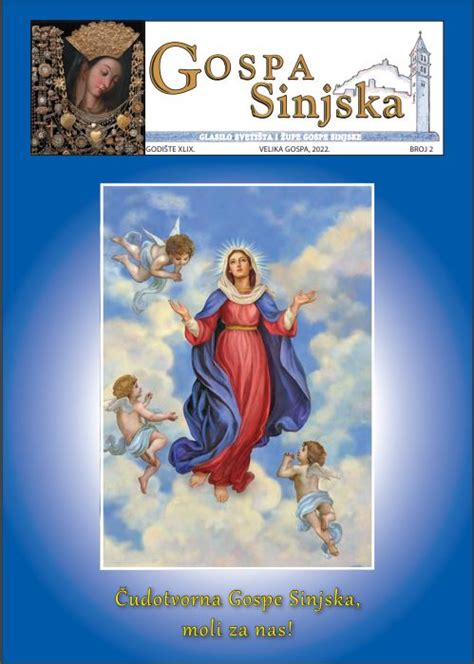 List Gospa Sinjska Svetište Gospe Sinjske