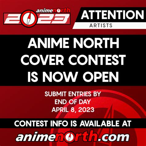 Anime North - Anime North 2023 Survival Guide Cover Contest