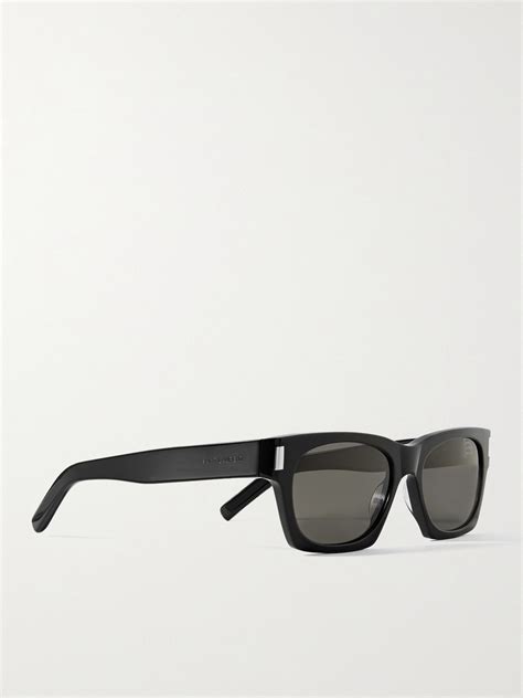 Saint Laurent Square Frame Acetate Sunglasses Black Saint Laurent