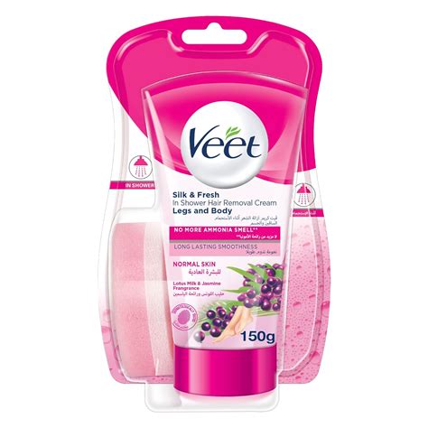 Veet In Shower Hair Removal Cream Normal Skin With Lotus