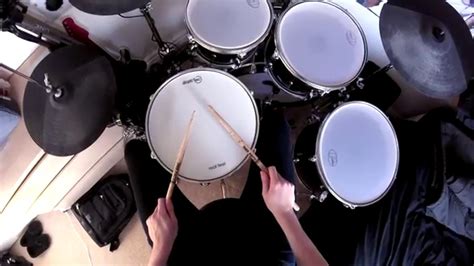 Biffy Clyro Black Chandelier Drum Cover Go Pro Headmount Youtube