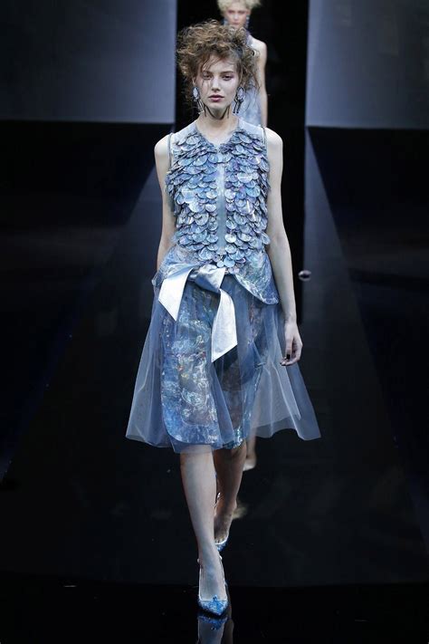 Giorgio Armani Ready To Wear Fashion Show Collection Spring Summer