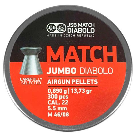 Chumbinho JSB Match Jumbo Diabolo 5 5mm AR15 Sport