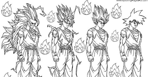 Dragon Ball Z Coloring Pages Goku Super Saiyan God Goku Super Saiyan