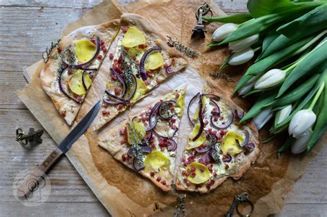 Tarte Flambée Flammkuchen Küchentraum Purzelbaum