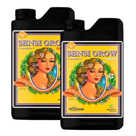 Sensi Grow A B Fertilizante Crecimiento En 2 Partes Advanced