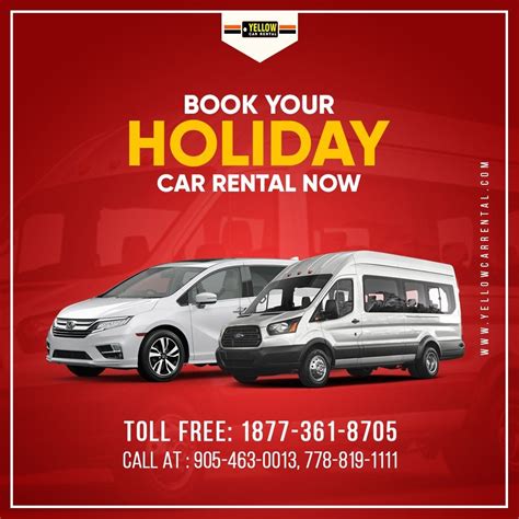 Book your holiday car rental with YELLOW CAR RENTAL. An elite fleet of modern Vans/Cars/Pickup ...