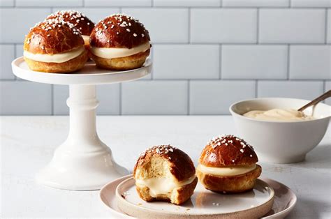 Vanilla Cream Filled Brioche Recipe King Arthur Baking