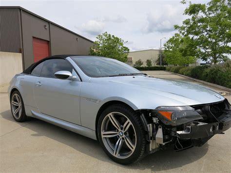 Find Used 2007 Bmw M6 Convertible M Power Damaged Wrecked Rebuildable