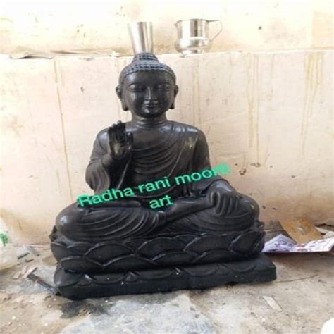 Religious Black Marble Buddha Statue Size Dimension Ft At Rs