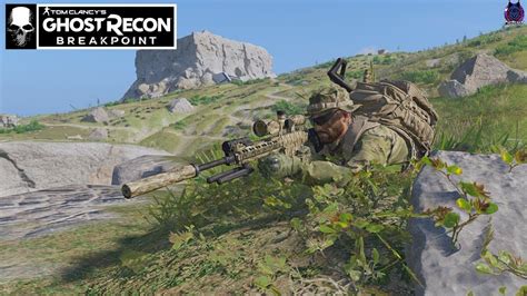 Ghost Recon Breakpoint Drone Maintenance Camp Clear With Dmr M110