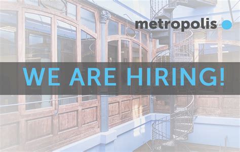 Metropolis On Twitter We Are Looking For A Head Of Communications