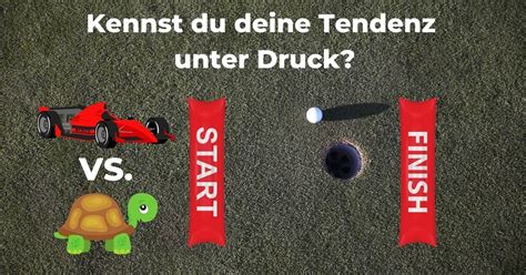 Kennst Du Deine Tendenzen Unter Druck Golfakademie Haan D Sseltal