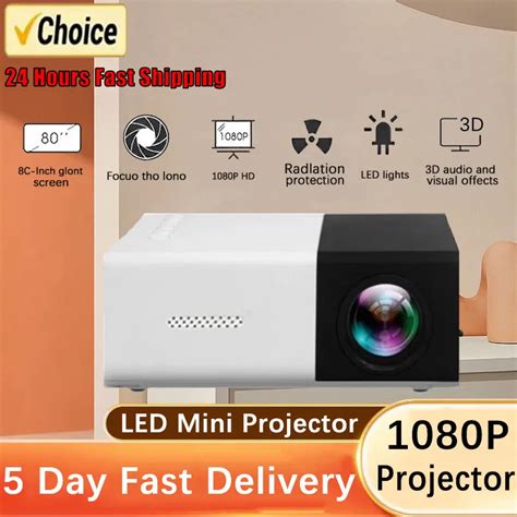 Mini Projetor Port Til Home Theater Smart TV Laser Beamer Cinema 3D