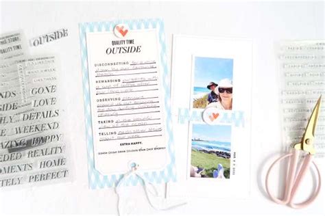 12 On the Beach Scrapbook Layout Ideas – Scrap Booking