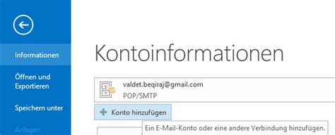 Hotmail Pop3 E Mail Konto In Outlook 2016 Hinzufügen It