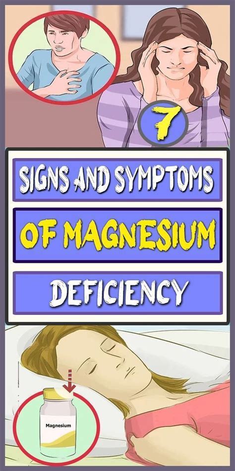 7 Signs And Symptoms Of Magnesium Deficiency Magnesium Deficiency Symptoms Signs And Symptoms