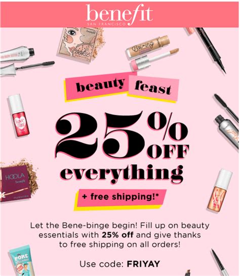 Benefit Cosmetics Black Friday 2022 Beauty Deals Sales Chic MoeY