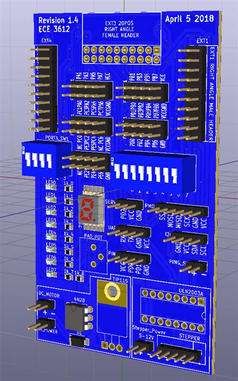 Github Esquiree Ece Dr Helferty S Break Out Board For The