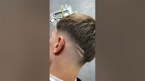 Low Fade Em V Com Risquinho