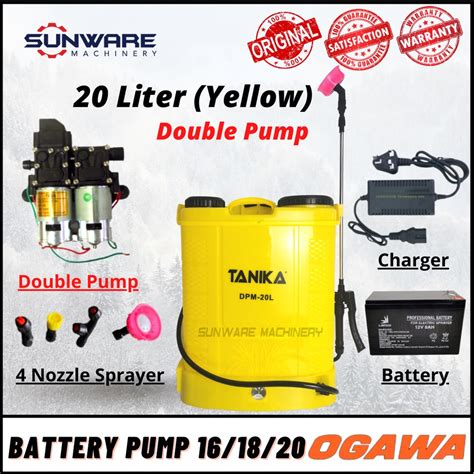 Ogawa Battery Pump L L L Knapsack Battery Sprayer Pump Pam