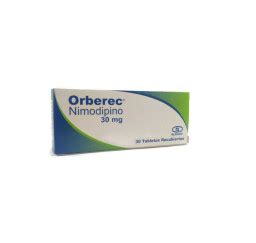 Orberec Nimodipino Mg Tabletas