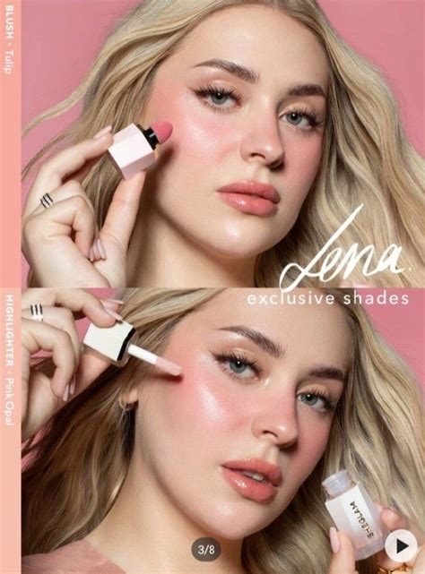 Sheglam X Lena Liquid Blush Highlighter Kit Blush Highlighter Tan