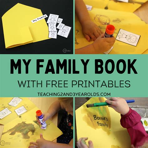 How to Create a Simple Preschool Family Theme Book