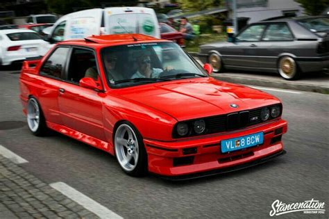 A red BMW is perfection. | Bmw e30, Bmw, Bmw e30 cabrio