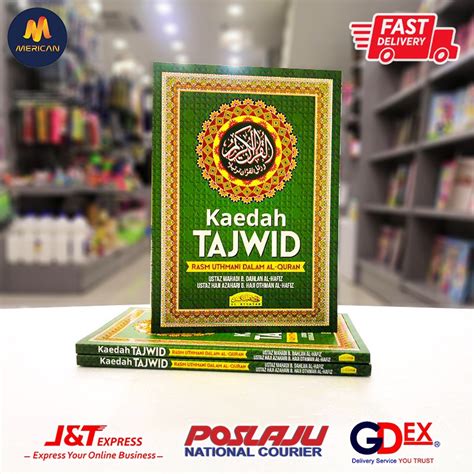 READY STOCK Kaedah Tajwid Rasm Uthmani Dalam Al Quran Rumi