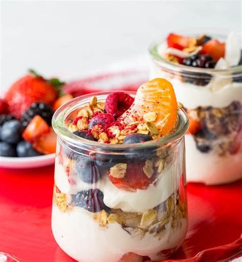 Brunch Yogurt Parfait Bar Sweet And Savory