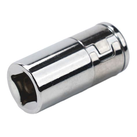 Versatile Square Drive To Hex Shank Socket Bit Converter Silver